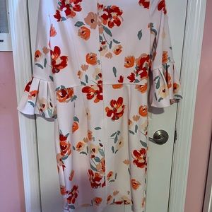 Multiple color 3/4 sleeves Donna Morgan dress